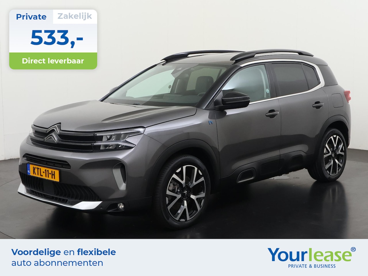Citroën C5 Aircross - 1.6 Plug-in Hybrid 225 Shine | All-in 533,- Private Lease | Direct uit voorraad - AutoWereld.nl