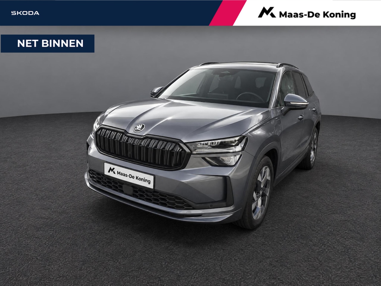 Skoda Kodiaq - 1.5 TSI 204pk DSG PHEV Sportline Business · Panoramadak · Wegklapbare Trekhaak · Camera · - AutoWereld.nl
