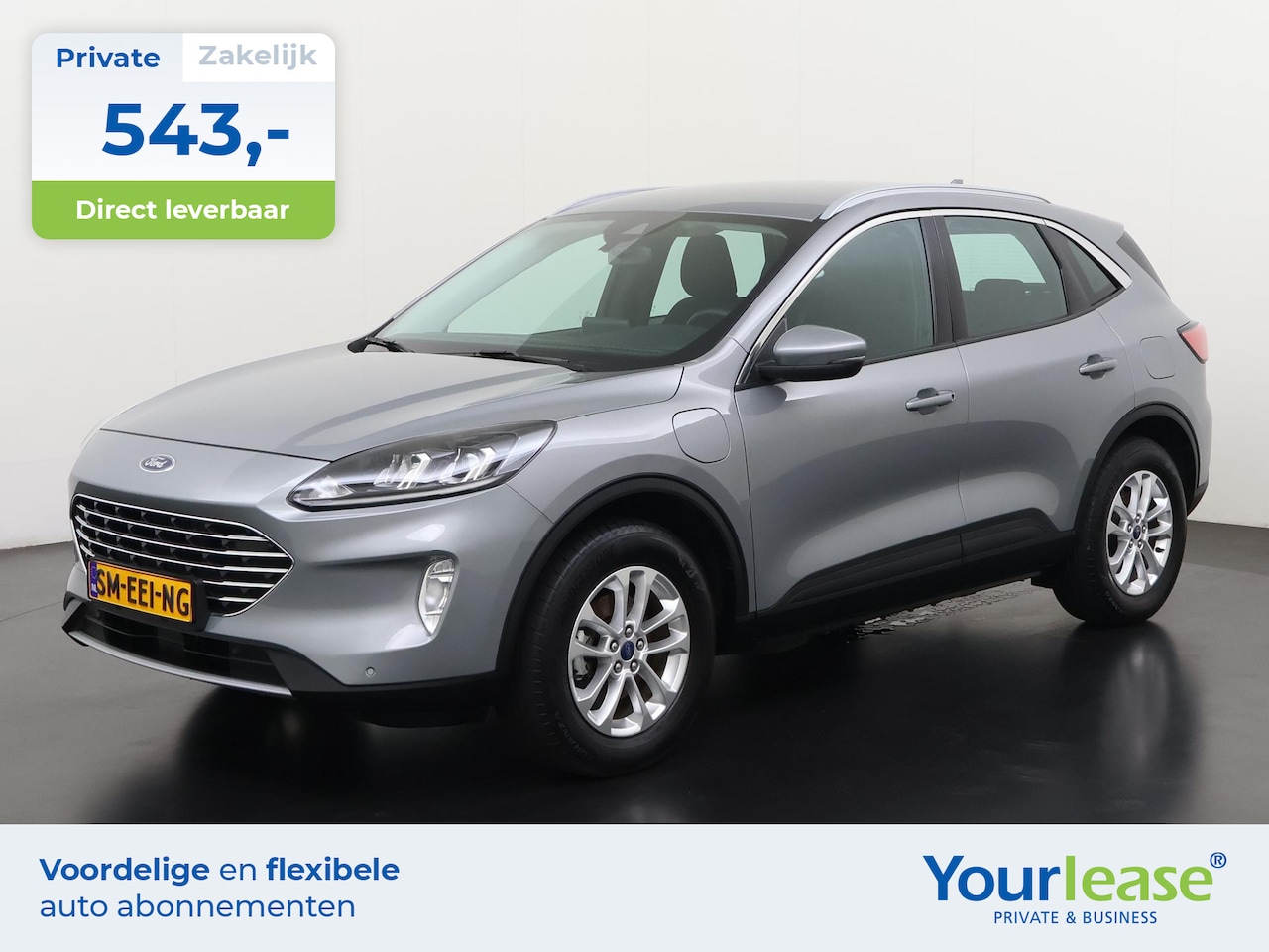 Ford Kuga - 2.5 PHEV Titanium | All-in 543,- Private Lease | Direct uit voorraad - AutoWereld.nl