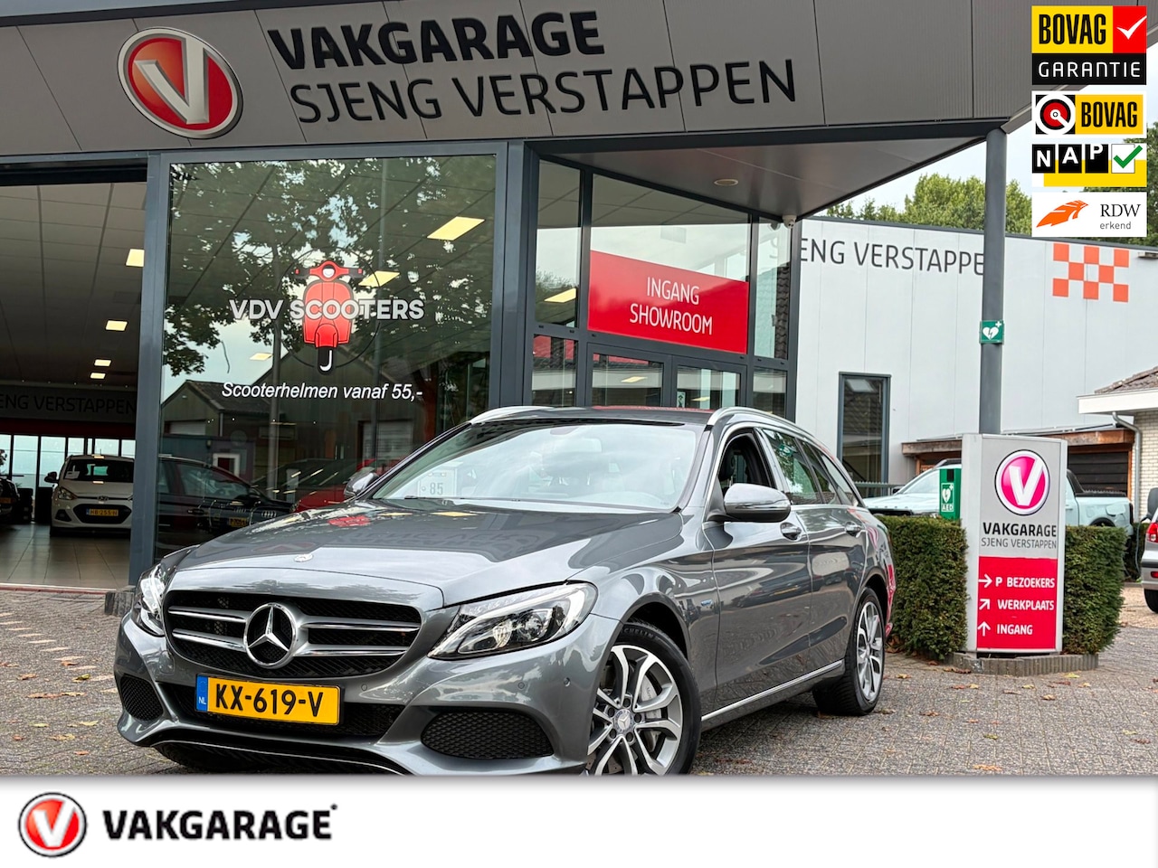 Mercedes-Benz C-klasse Estate - 350 e Lease Edition Bovag rijklaarprijs !! - AutoWereld.nl