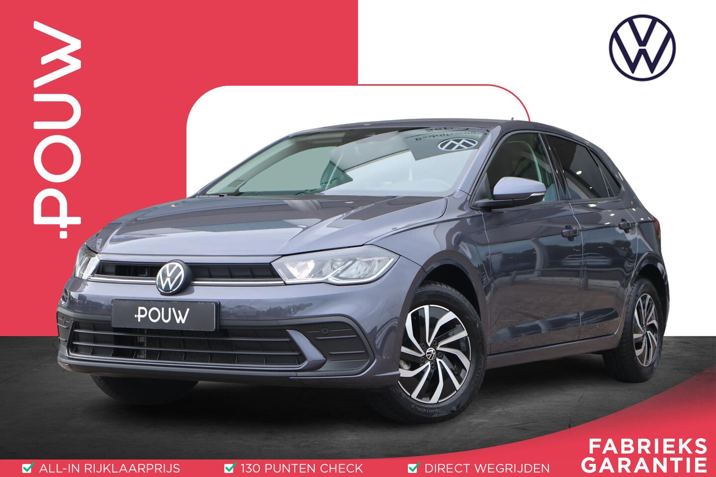Volkswagen Polo - 1.0 TSI 95pk Life Edition | Navigatie | Camera | PDC | Stoelverwarming | Keyless - AutoWereld.nl