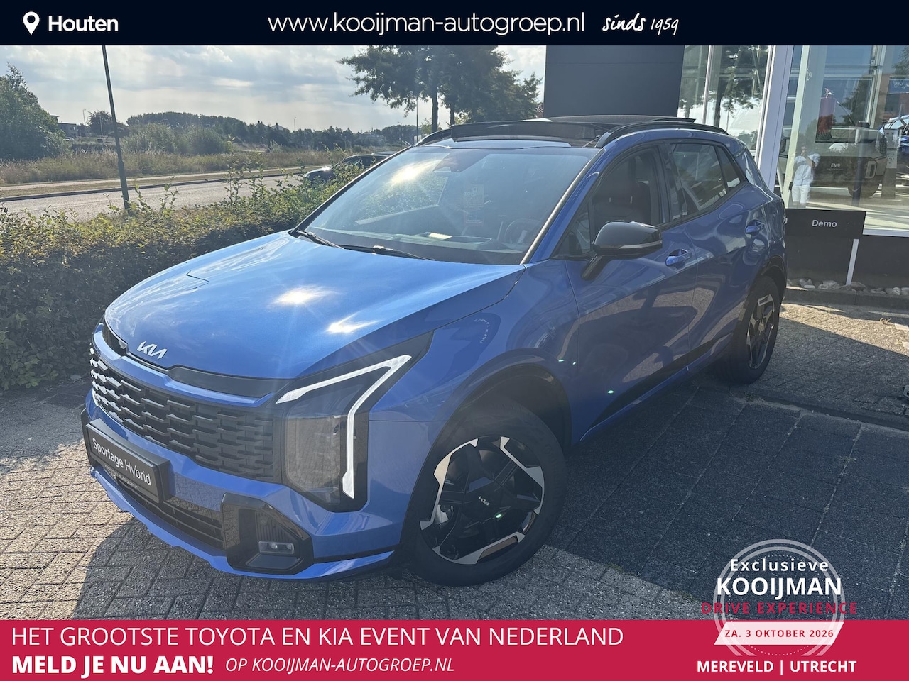 Kia Sportage - 1.6 T-GDi Hybrid GT-Line 1.6 T-GDi Hybrid GT-Line , Snel Leverbaar!, Inclusief 3000 Euro Inruilpremie, Complete Uit - AutoWereld.nl