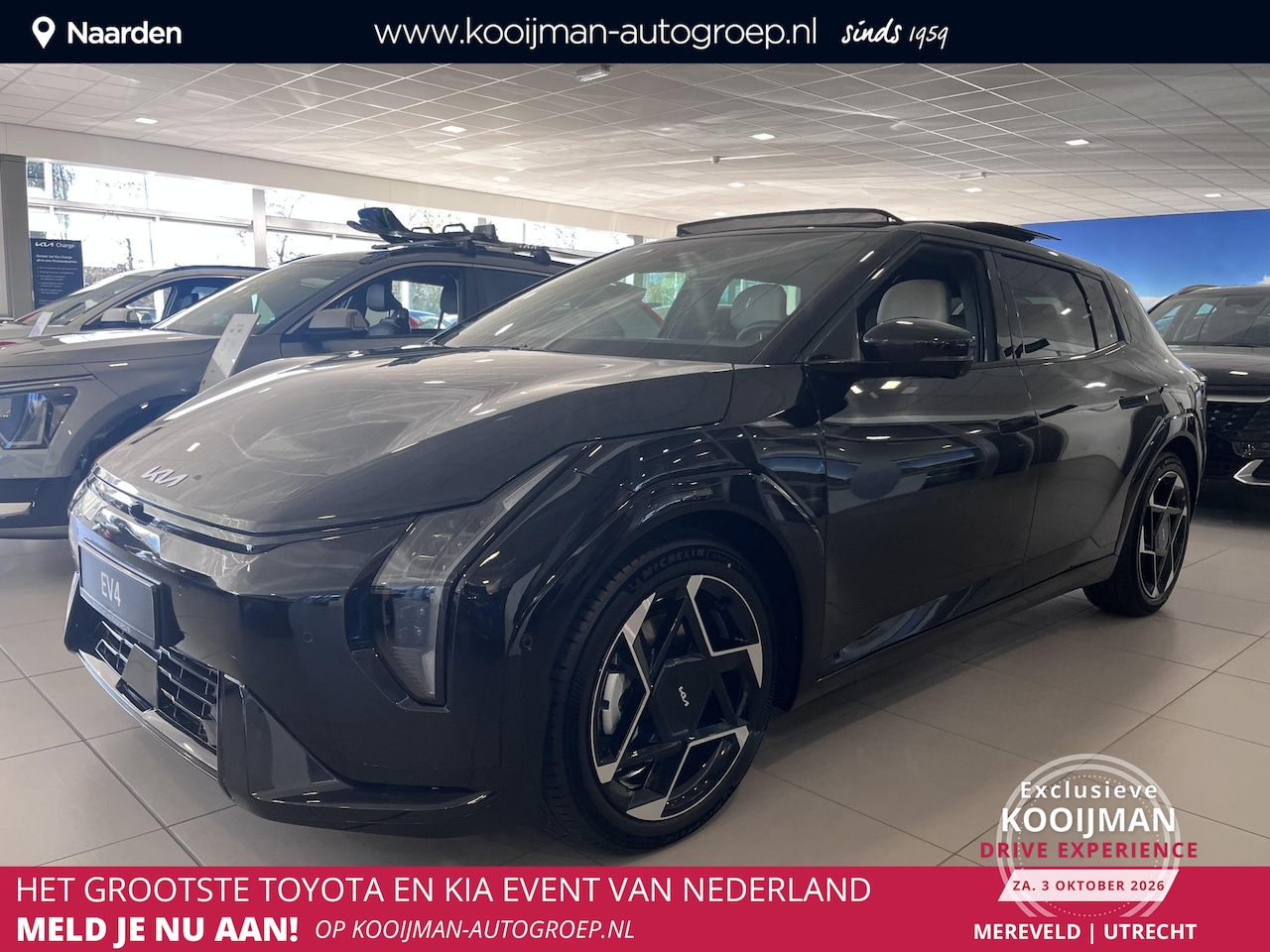 Kia EV4 - GT-PlusLine 81.4 kWh NU OP VOORRAAD!! BEL ONS VOOR SCHERPE OFERTE!! INRUIL VOORDEEL € 2000 - AutoWereld.nl