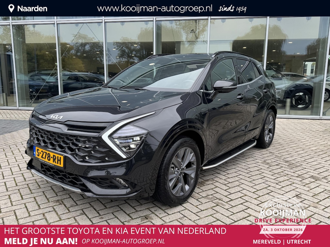 Kia Sportage - 1.6 T-GDi Hybrid GT-Line Nav|Lmv|Gt Line bekleding| 1e eigenaar|Dealer onderhouden!! - AutoWereld.nl
