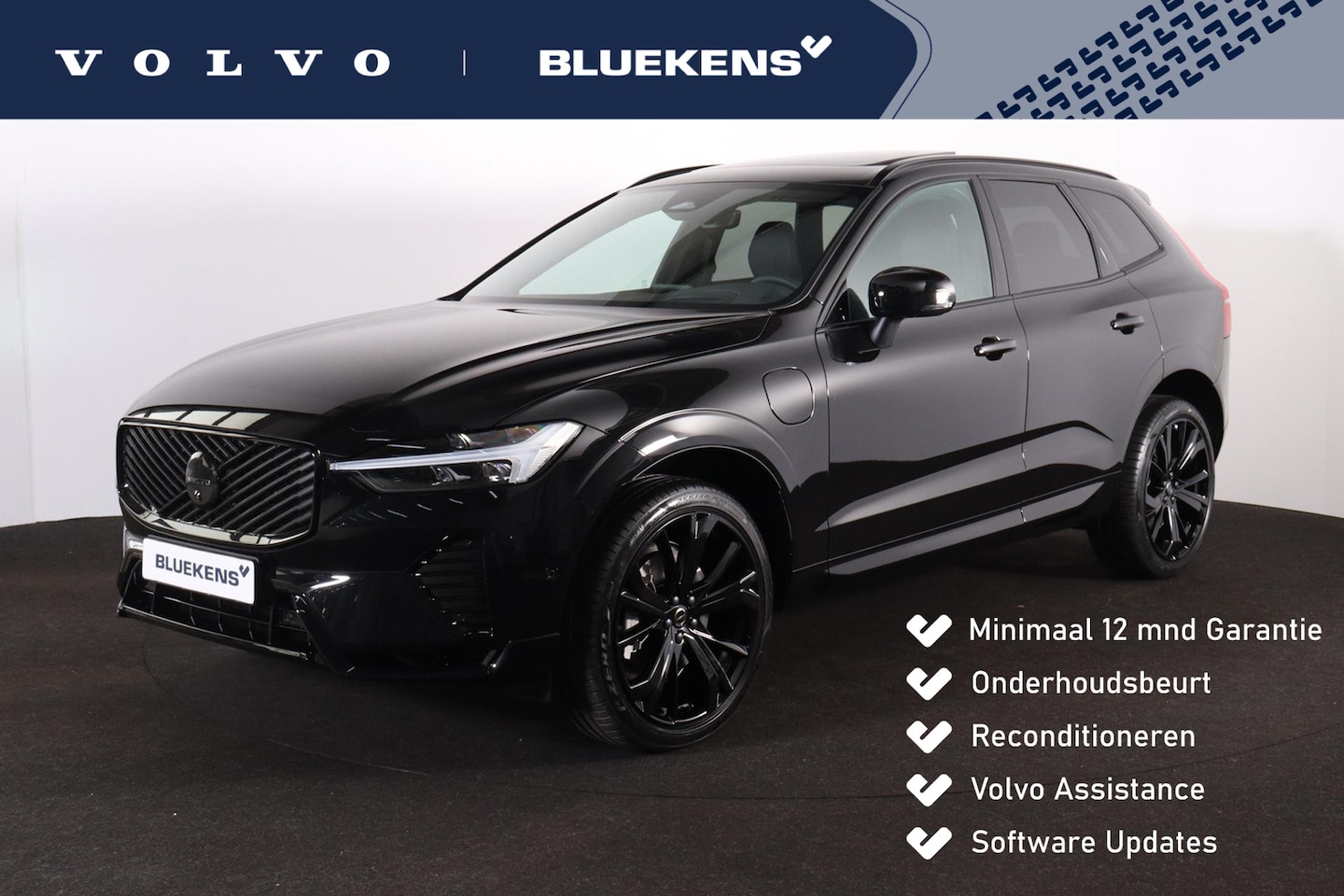 Volvo XC60 - T6 Recharge AWD Plus Black Edition - Panorama/schuifdak - IntelliSafe Assist & Surround - - AutoWereld.nl