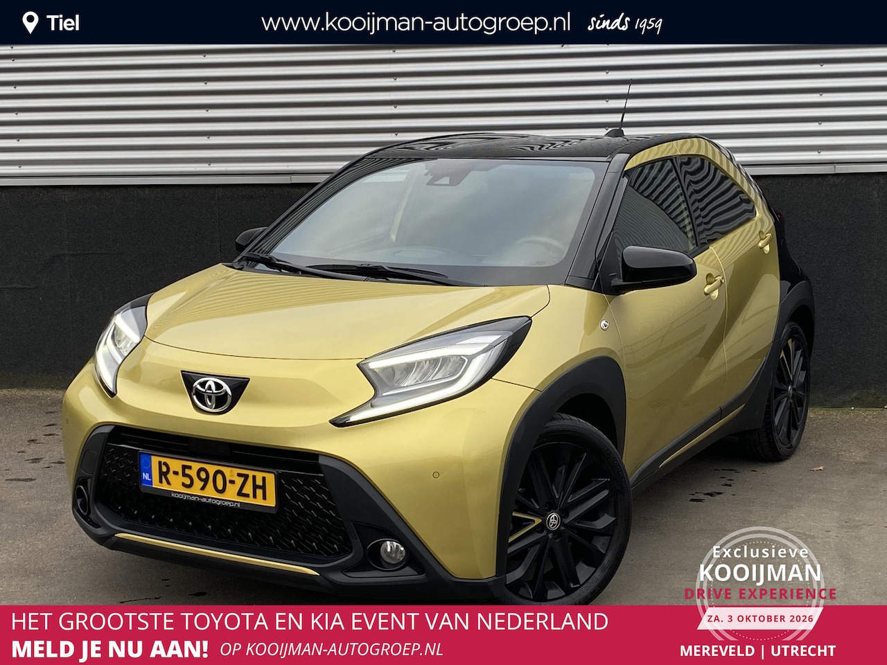Toyota Aygo X - 1.0 VVT-i MT Premium NL-auto vol luxe, boekjes compleet, dealer onderhouden! Stoelverwarmi - AutoWereld.nl