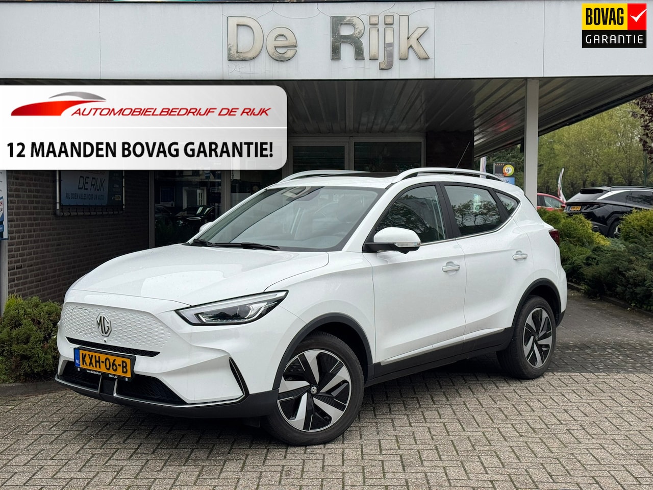 MG MG ZS EV - EV Long Range Luxury 70 kWh | SOH 95% | Pano, Leder, Carplay/Android, 360Camera, ACC, Stoe - AutoWereld.nl