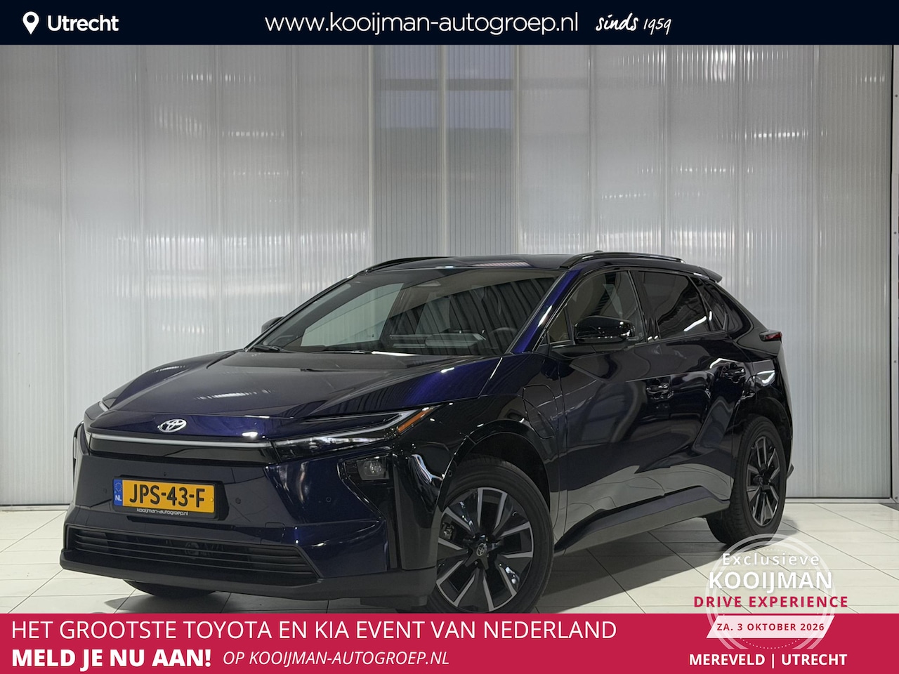 Toyota bZ4X - Executive 73 kWh 16% Bijtelling , Lederen bekleding , 2x draadloos opladen mobiele telefoo - AutoWereld.nl