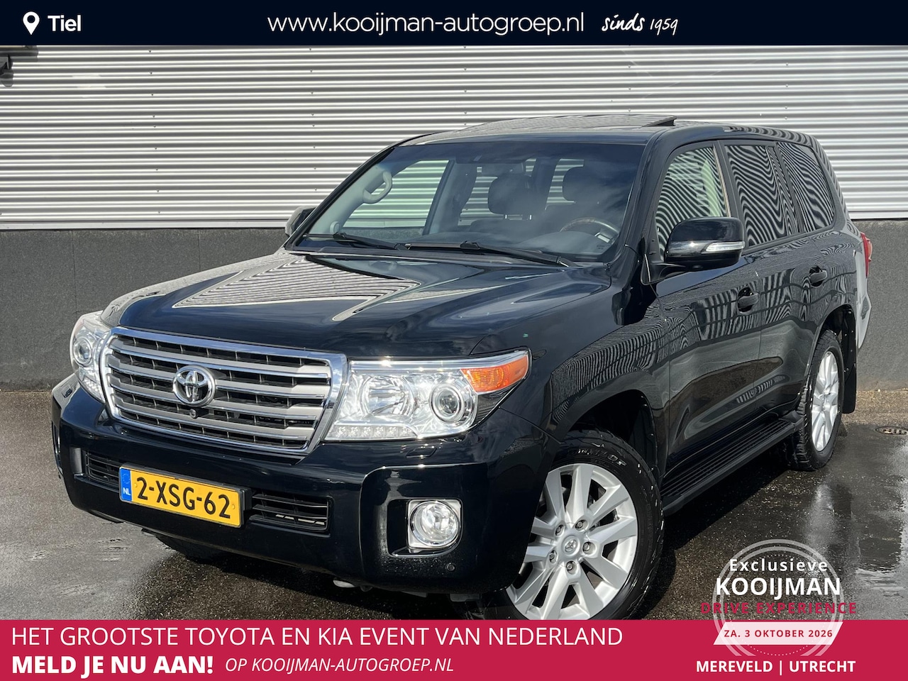 Toyota Land Cruiser V8 - 4.5 D-4D Executive 7p. 272PK Navigatie, Schuif/kanteldak, Lederen interieur, Cruise Contro - AutoWereld.nl