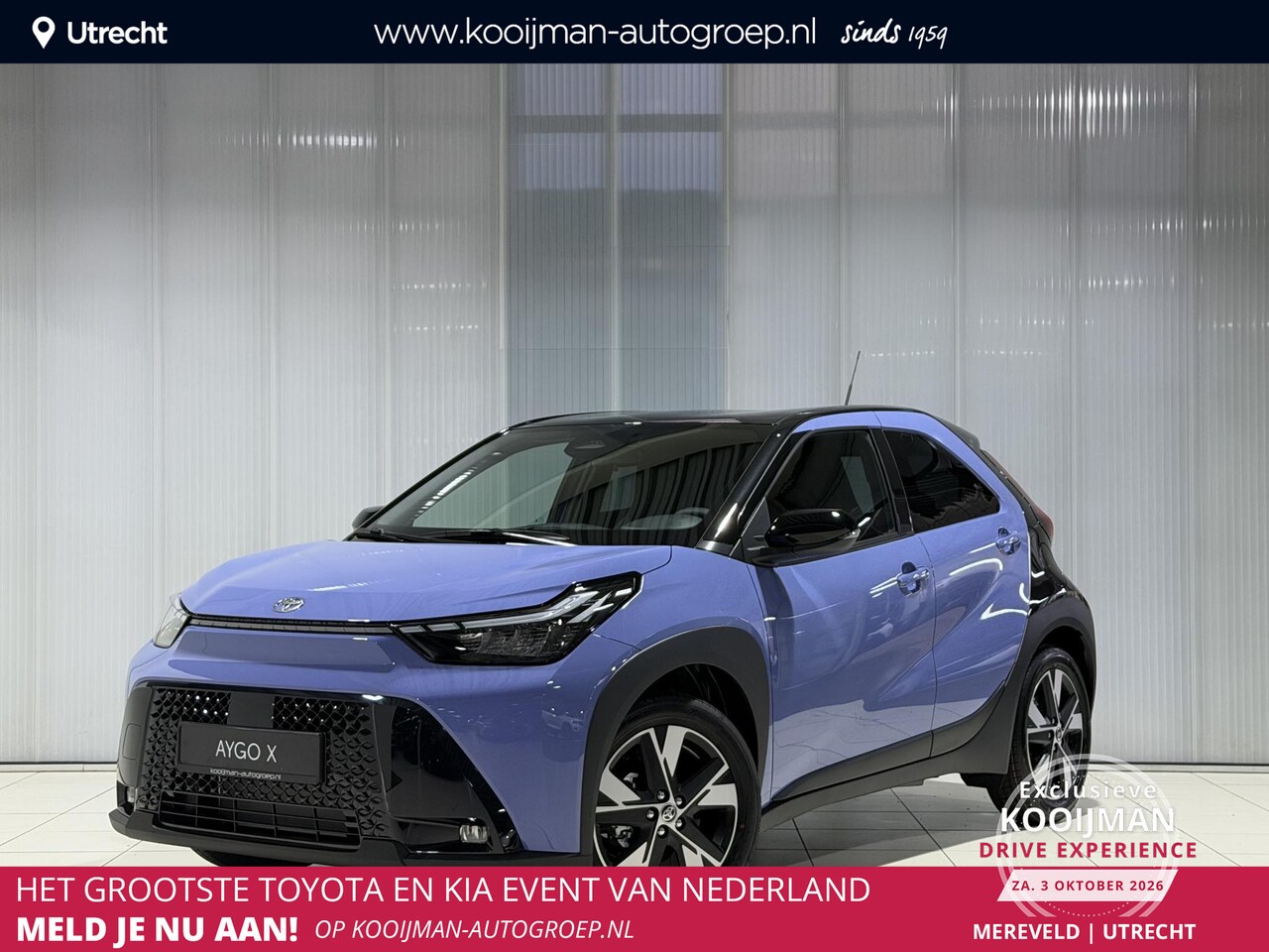 Toyota Aygo X - Hybrid 115 pulse Direct leverbaar! ,Automaat , Climate Control , Adapt. Cruise Control - AutoWereld.nl