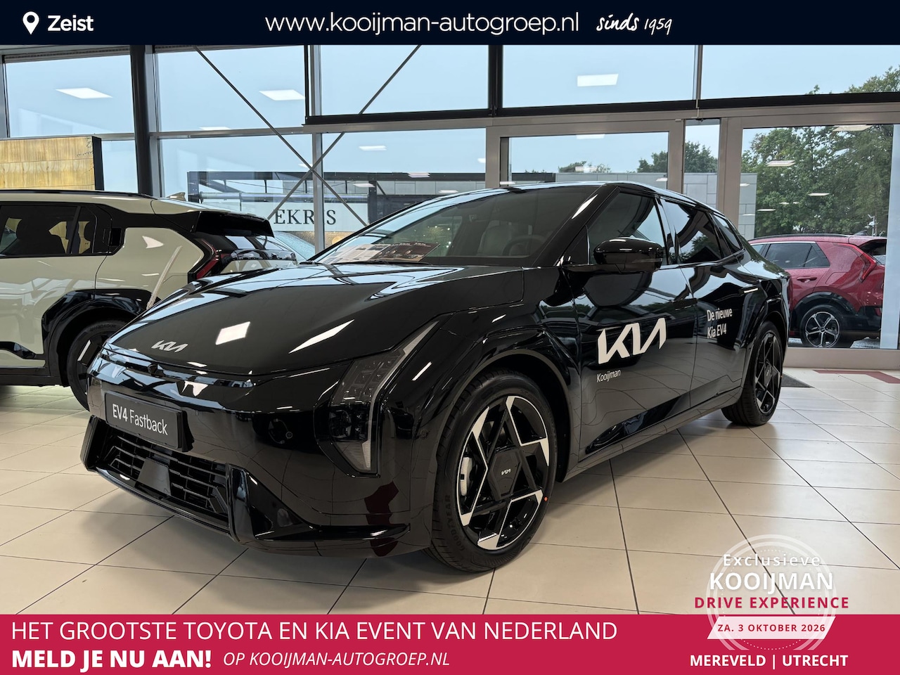 Kia EV4 Fastback - GT-PlusLine 81.4 kWh 17 % bijtelling | 360-graden camera | Elektrische stoelen - AutoWereld.nl
