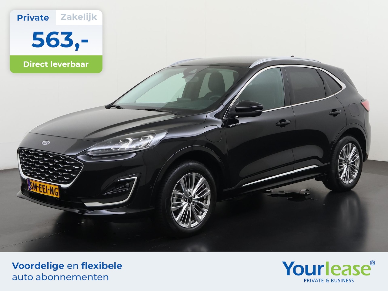Ford Kuga - 2.5 PHEV Vignale | All-in 563,- Private Lease | Direct uit voorraad - AutoWereld.nl
