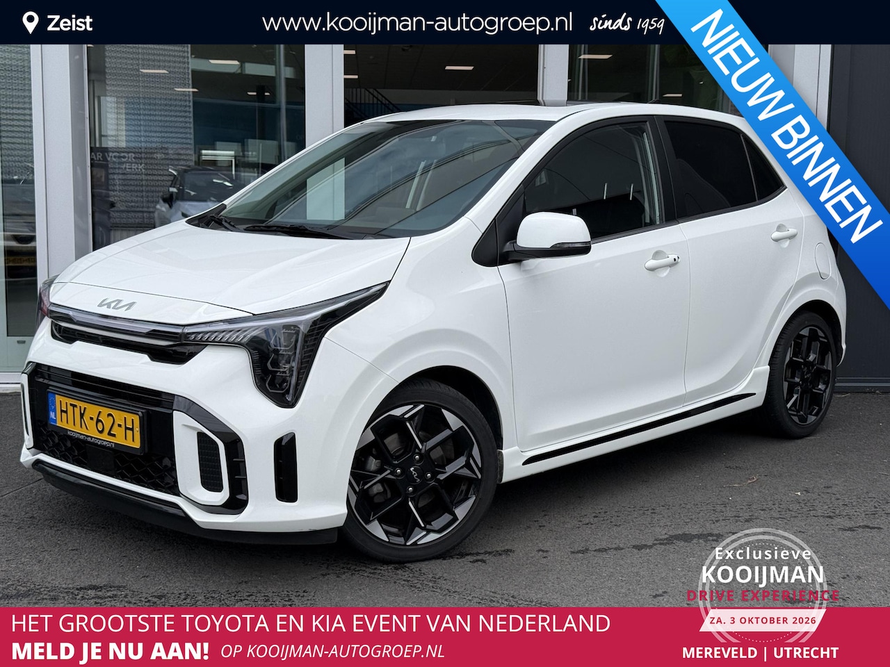 Kia Picanto - 1.0 DPI GT-Line | Schuif/kanteldak | Stoel/stuurverwarming | Dodehoekdetectie | Climate Co - AutoWereld.nl