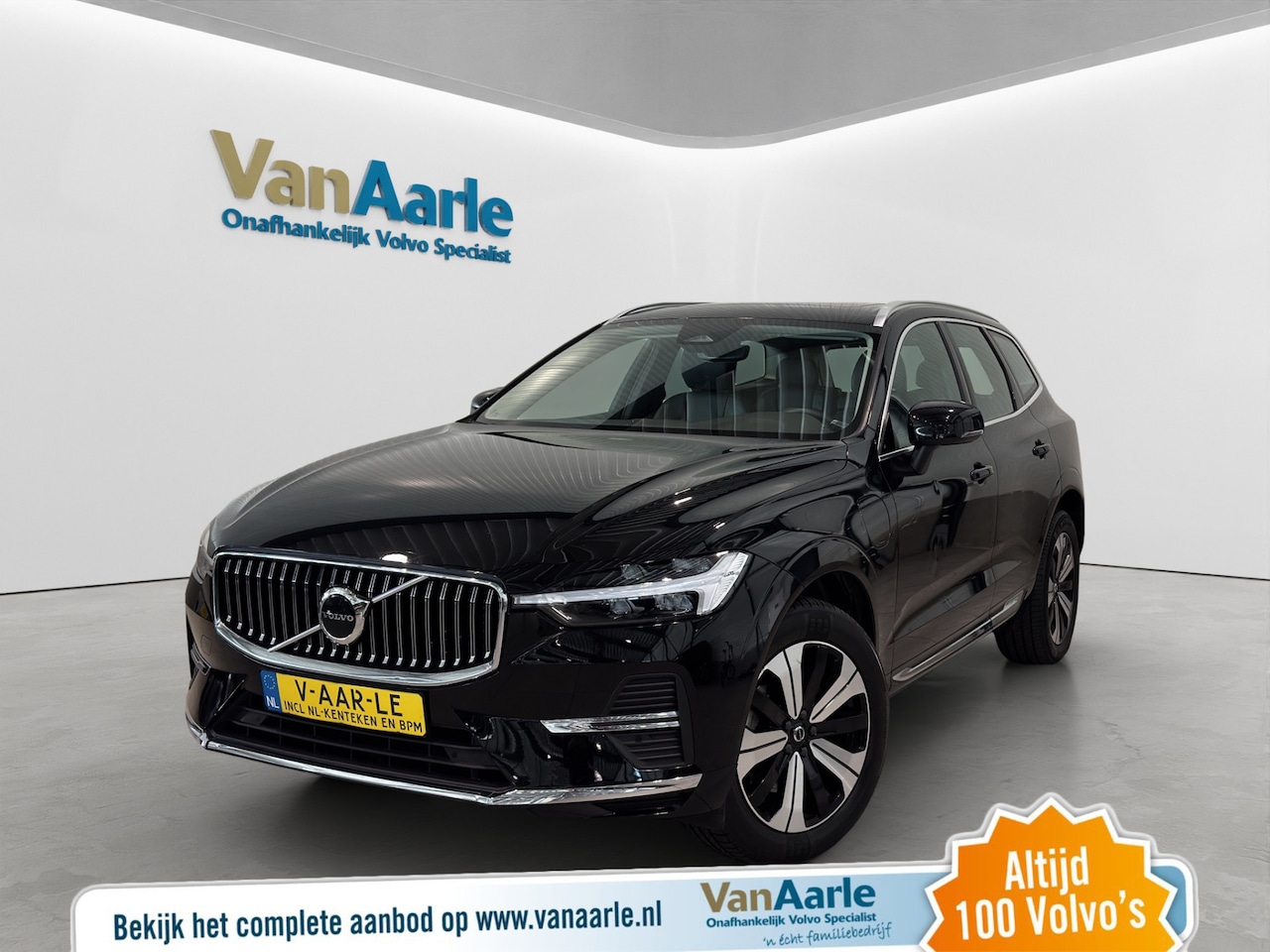 Volvo XC60 - T6 Aut. Long Range Plus Bright Leder Stoelverwarming Parkeercamera 350pk - AutoWereld.nl