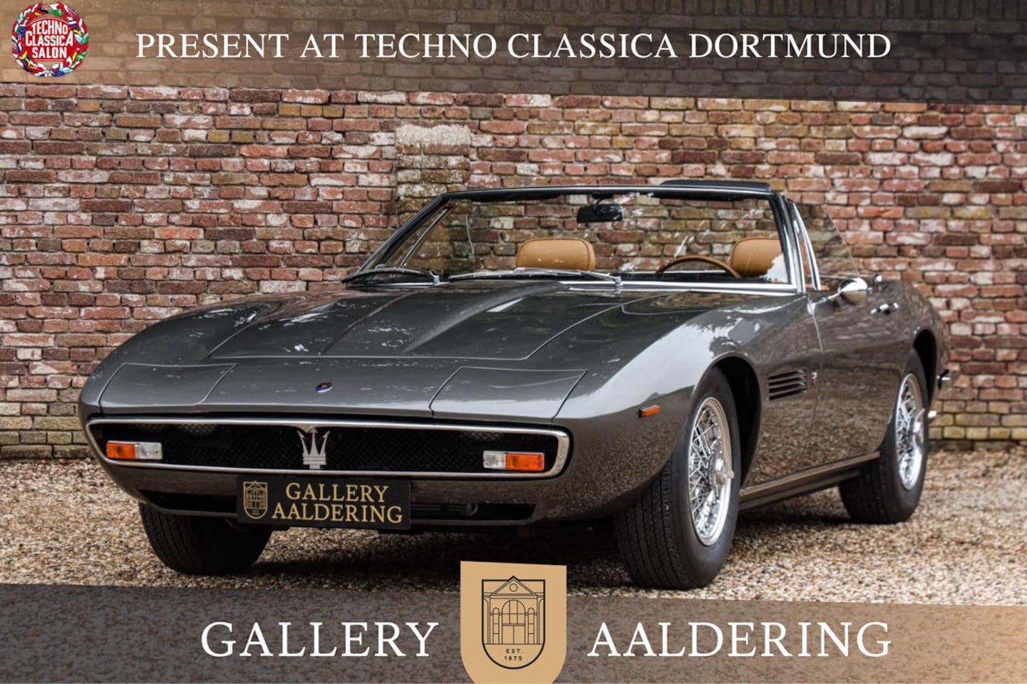 Maserati Ghibli - 4.7 Spyder "The original, straight from the factory" The Factory Spyder - One of only 125 - AutoWereld.nl