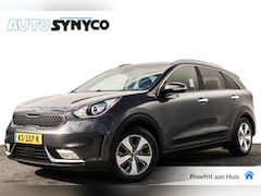 Kia Niro - 1.6 GDi Hybrid BusinessLine I Zwart Leder I Trekhaak I LED I Camera I Stoel + Stuurw. Verw