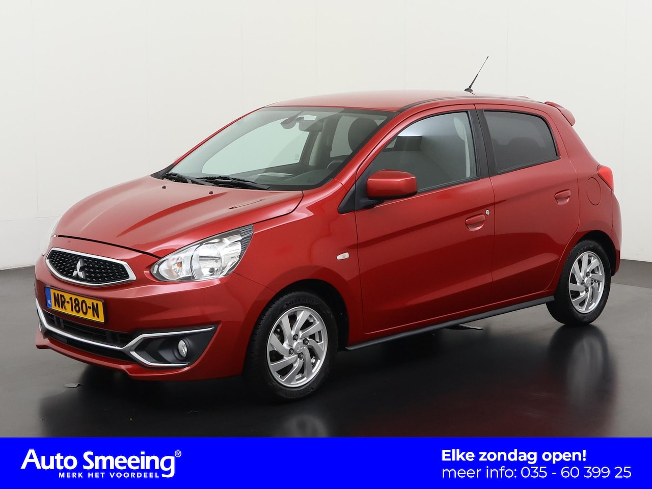 Mitsubishi Space Star - 1.0 Intense Automaat | Apple/Android Carplay | Lichtmetalen Velgen | Zondag Open! - AutoWereld.nl