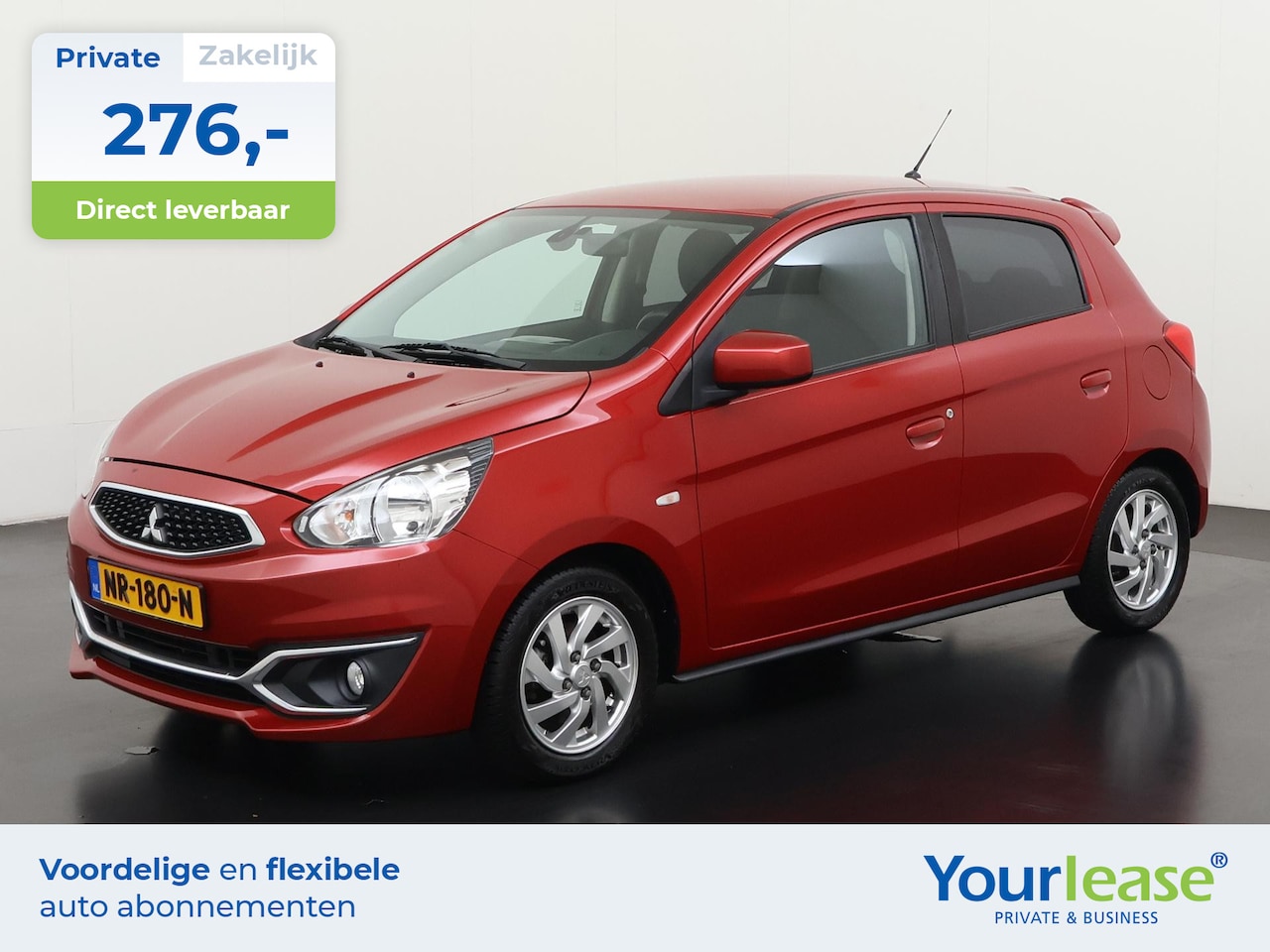 Mitsubishi Space Star - 1.0 Intense Automaat | All-in 276,- Private Lease | Direct uit voorraad - AutoWereld.nl