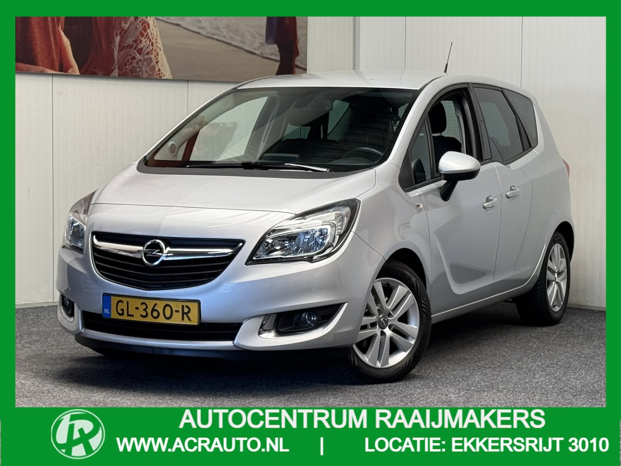 Opel Meriva - 1.4 TURBO BUSINESS+ NAVIGATIE CRUISE CONTROL CLIMATE CONTROL BLUETOOTH 16" LICHTMETALEN VE - AutoWereld.nl