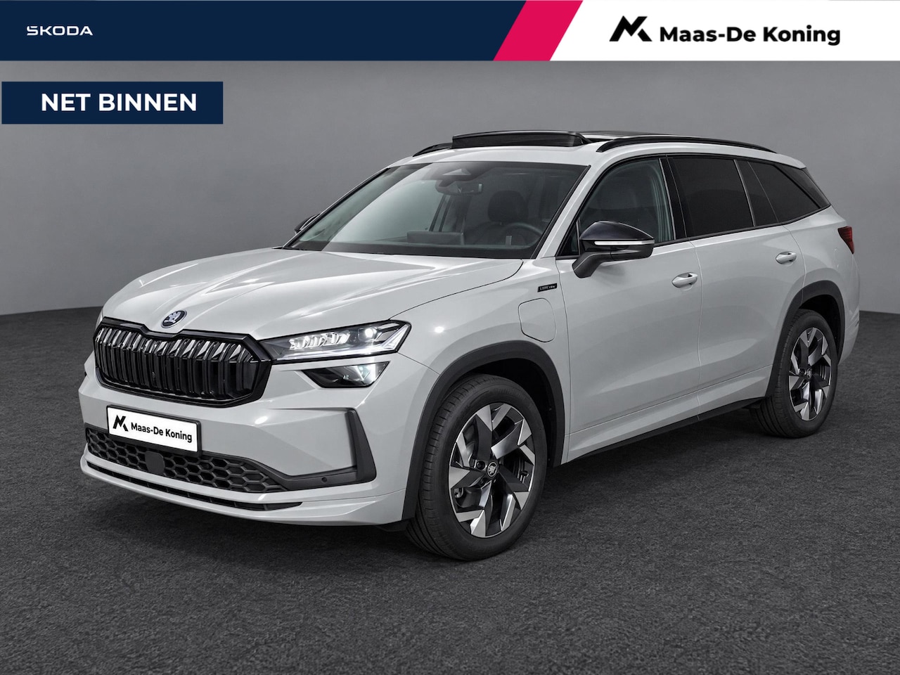 Skoda Kodiaq - 1.5 TSI 204pk DSG PHEV Sportline Business · Panoramadak · Camera · Wegklapbare Trekhaak · - AutoWereld.nl