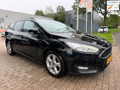 Ford Focus Wagon - 1.0 EcoBoost Titanium Business 1e eigenaar, 67.520 km, cruise, clima, stoel en stuur verwa