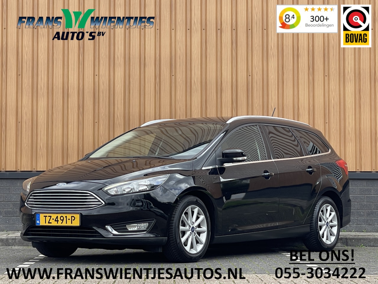 Ford Focus Wagon - 1.0 Lease Edition | Trekhaak | Keyless Go/Entry | Airconditioning | Stoel- en stuurverwarm - AutoWereld.nl