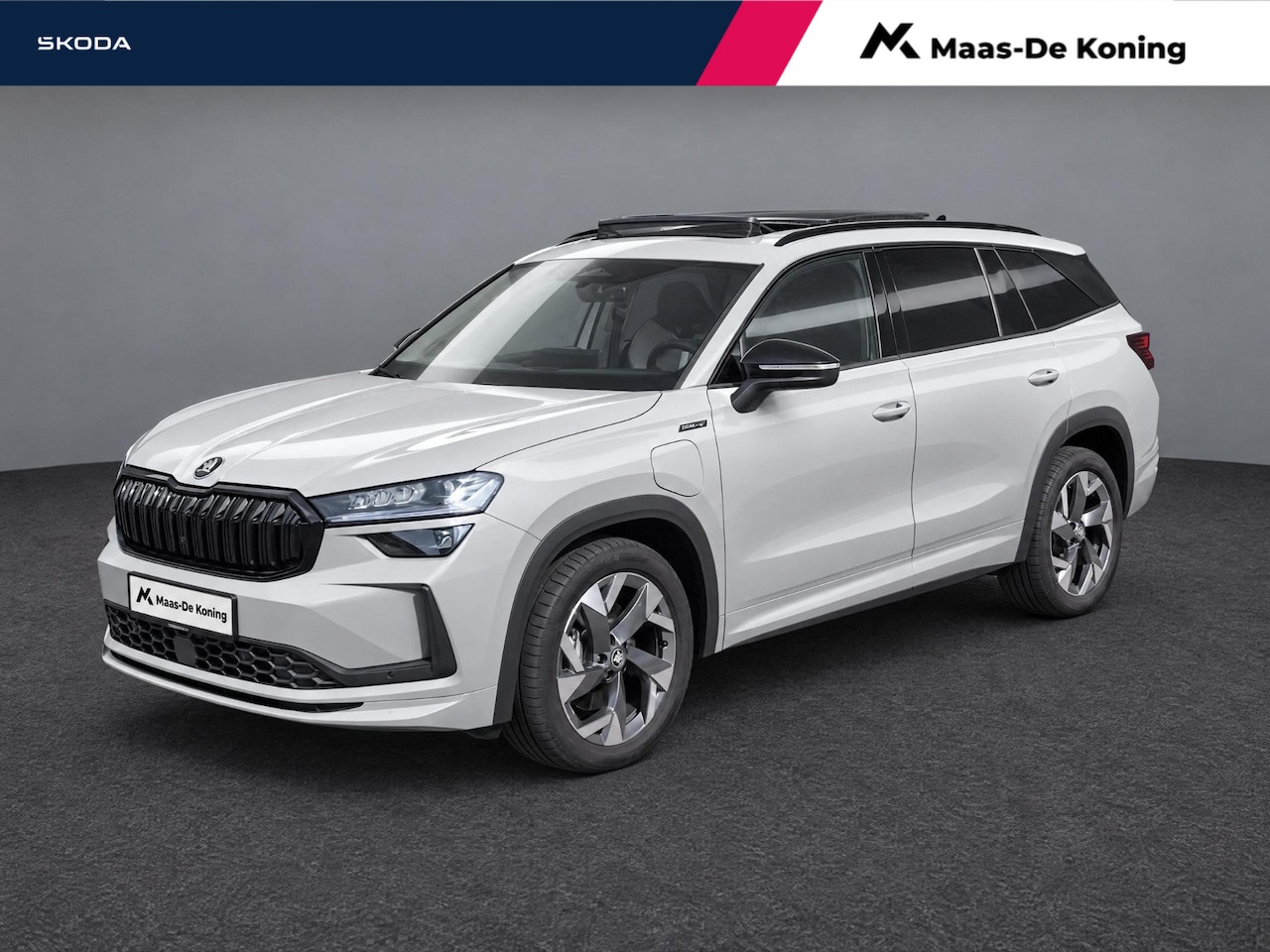 Skoda Kodiaq - 1.5 TSI 204pk DSG PHEV Sportline Business · Panoramadak · Wegklapbare Trekhaak · Camera · - AutoWereld.nl