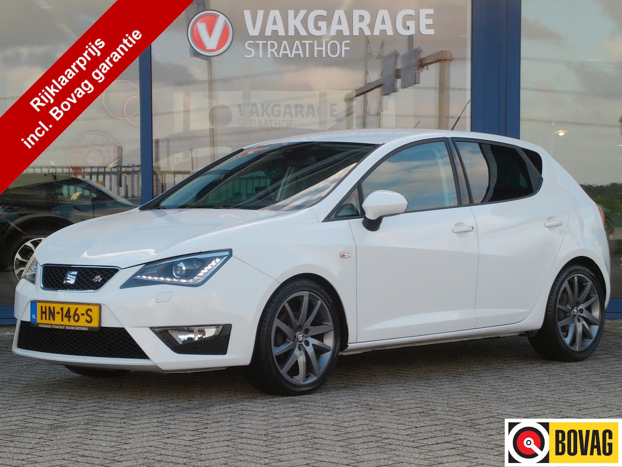 SEAT Ibiza - 1.2 TSI FR 1.2 TSI FR, Bi-Xenon / Climate Control / Camera / 17' Sportvelgen - AutoWereld.nl