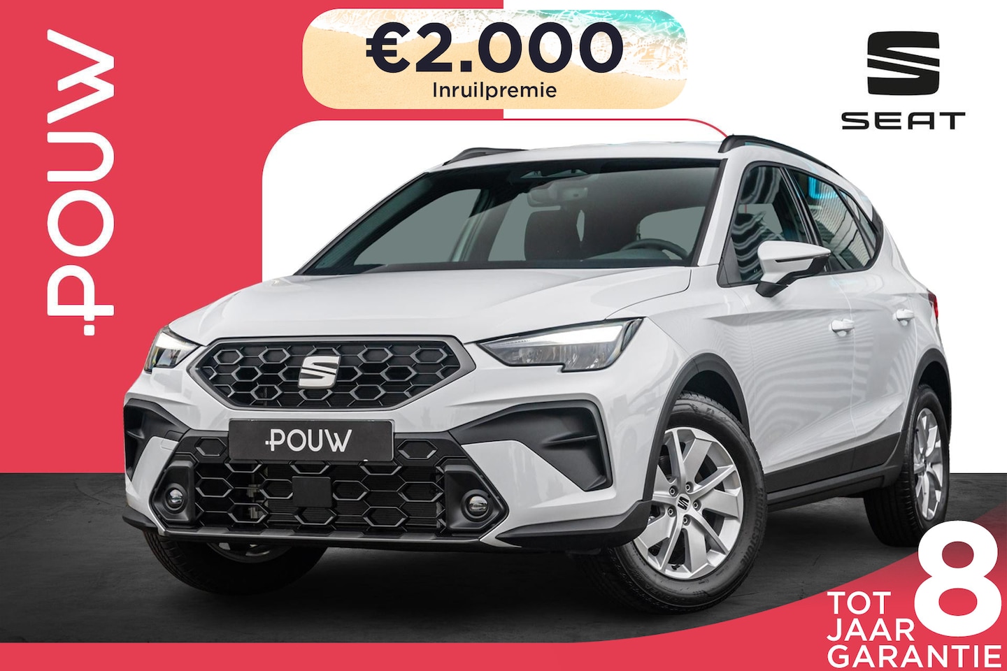 SEAT Arona - 1.0 EcoTSI 95pk Style | Cruise Control | Airco - AutoWereld.nl
