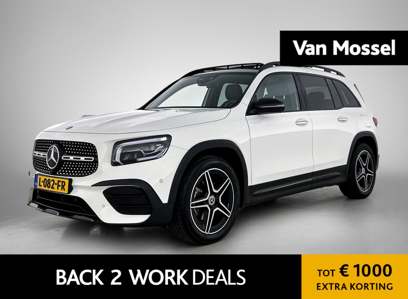 Mercedes-Benz GLB - 180 Business Solution AMG | PANORAMADAK | WIDESCREEN COCKPIT | ELEKTRISCHE ACHTERKLEP | AC - AutoWereld.nl
