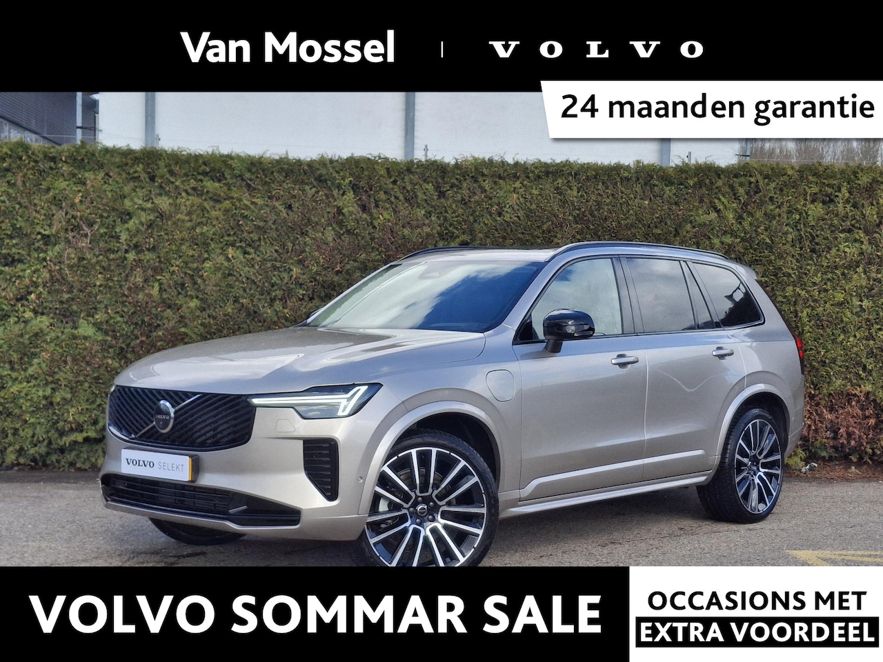 Volvo XC90 - T8 Plug-in hybrid AWD Ultra Dark | Luchtvering | Bowers & Wilkins | Nappaleder met ventila - AutoWereld.nl
