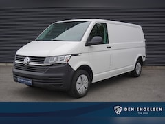 Volkswagen Transporter - 150pk L2H1 Apple Carplay Parkeersensoren Navigatie Achterdeuren Cruise control 3-Zits