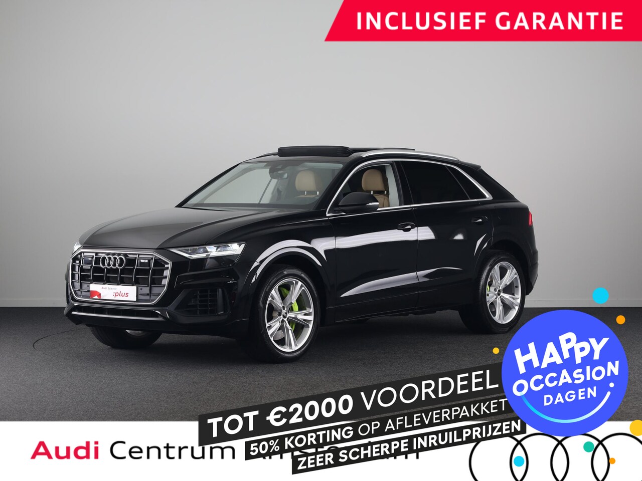 Audi Q8 - 55 TFSI e quattro Pro Line 380pk | Panoramadak | Pack Tour | Keyless pakket | 20 inch lich - AutoWereld.nl