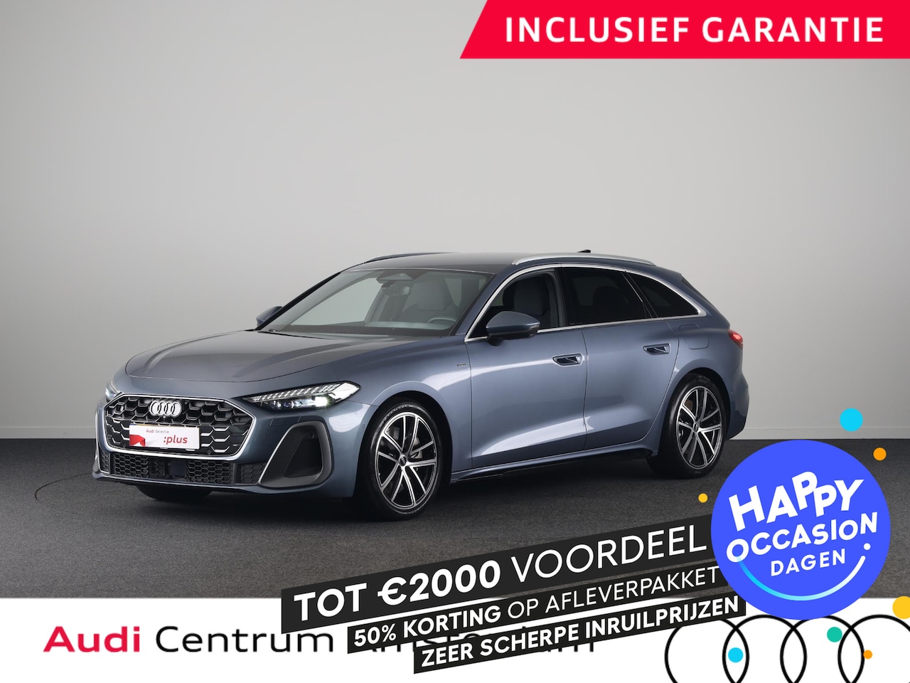 Audi A5 Avant - 2.0 e-hybrid quattro S edition 299 pk S-tronic | Verlengde garantie | Navigatie | Parkeers - AutoWereld.nl