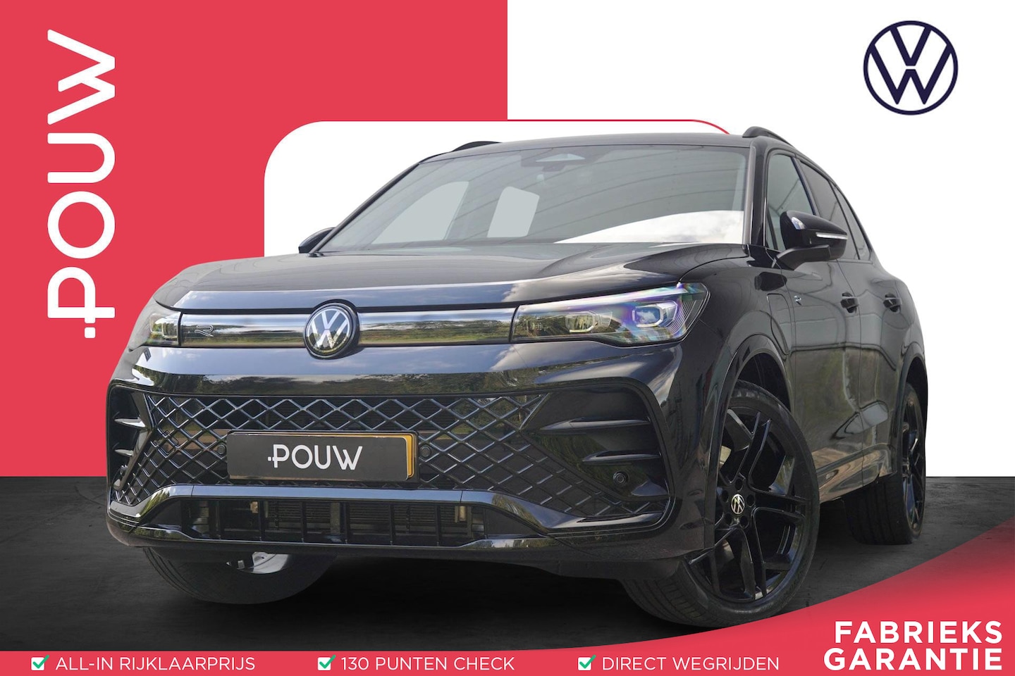 Volkswagen Tiguan - 1.5 eHybrid 204pk R-Line Edition | SoH 99% | Trekhaak | Panoramadak | Blackstyle - AutoWereld.nl