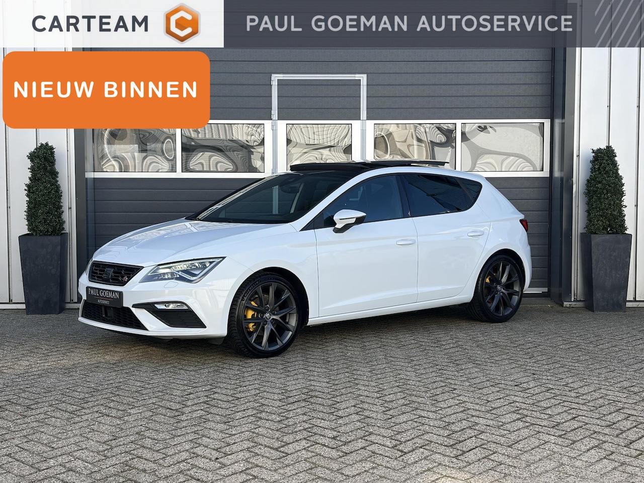 SEAT Leon - 1.5 TSI FR Business Intense | LED | Pano | Virtual | Stoel verwarming | Camera | - AutoWereld.nl