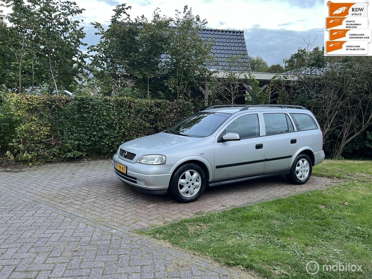 Opel Astra Wagon - 1.6 Edition bj 2001 Airco nieuwe apk. - AutoWereld.nl