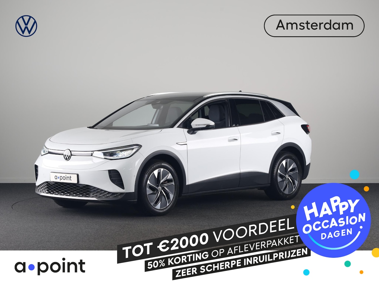 Volkswagen ID.4 - Pro 77 kWh 204 Pk | SOH 96% | Navigatie | Panoramadak | Parkeersensoren (Park assist) | Ac - AutoWereld.nl