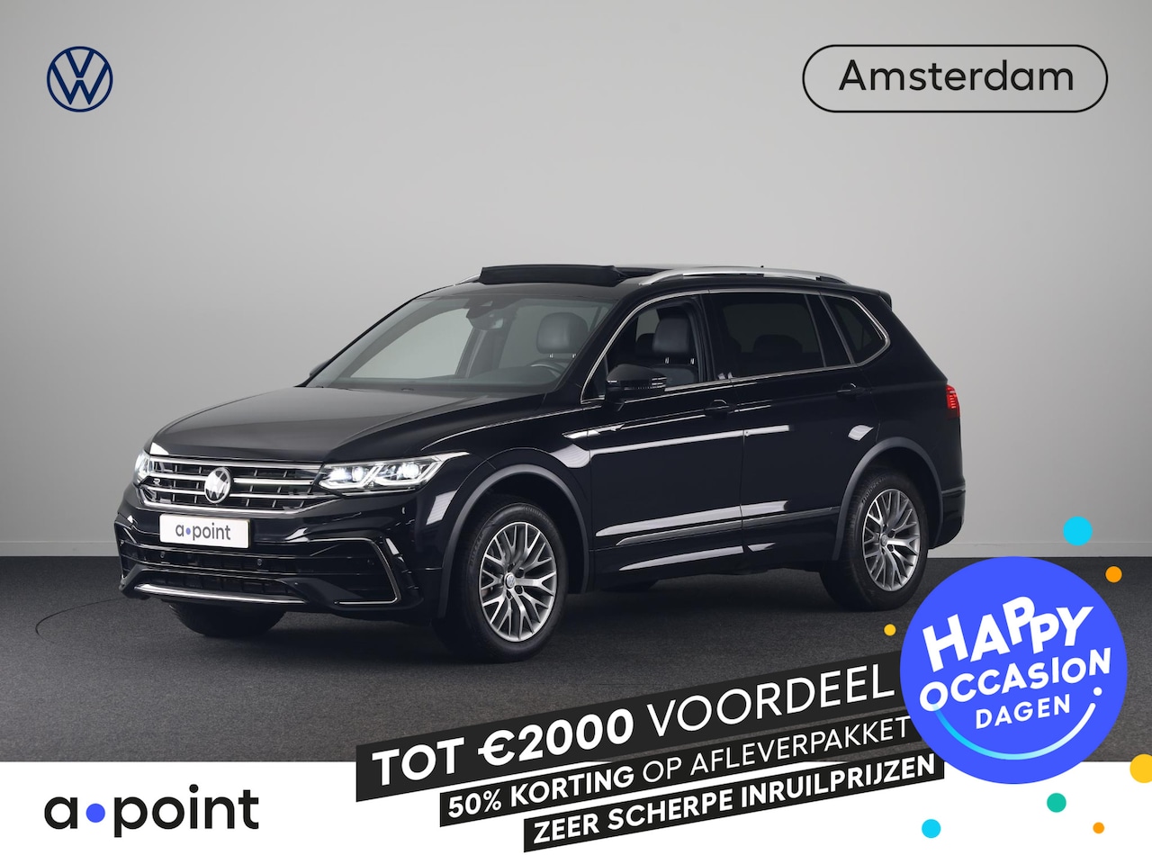 Volkswagen Tiguan Allspace - 1.5 TSI R-Line Business+ 7p. |150 pk Automaat (DSG) |R-line | Navigatie | Matrix LED kopl - AutoWereld.nl