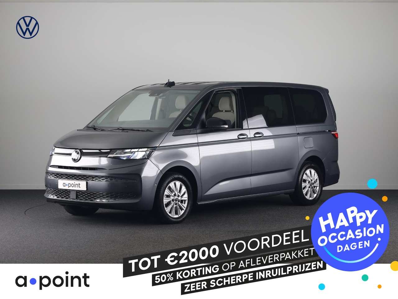 Volkswagen Multivan - 1.5 eHybrid L2 Economy Business 4Motion 245 pk Automaat (DSG) | Verlengde garantie | Navig - AutoWereld.nl