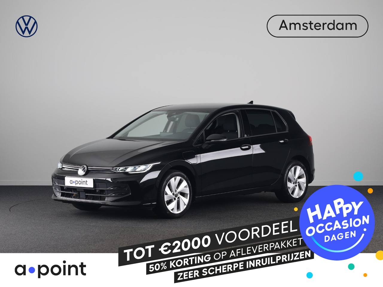 Volkswagen Golf - 1.5 eHybrid Life Edition 204 pk Automaat (DSG) | Verlengde garantie | Navigatie | Parkeers - AutoWereld.nl