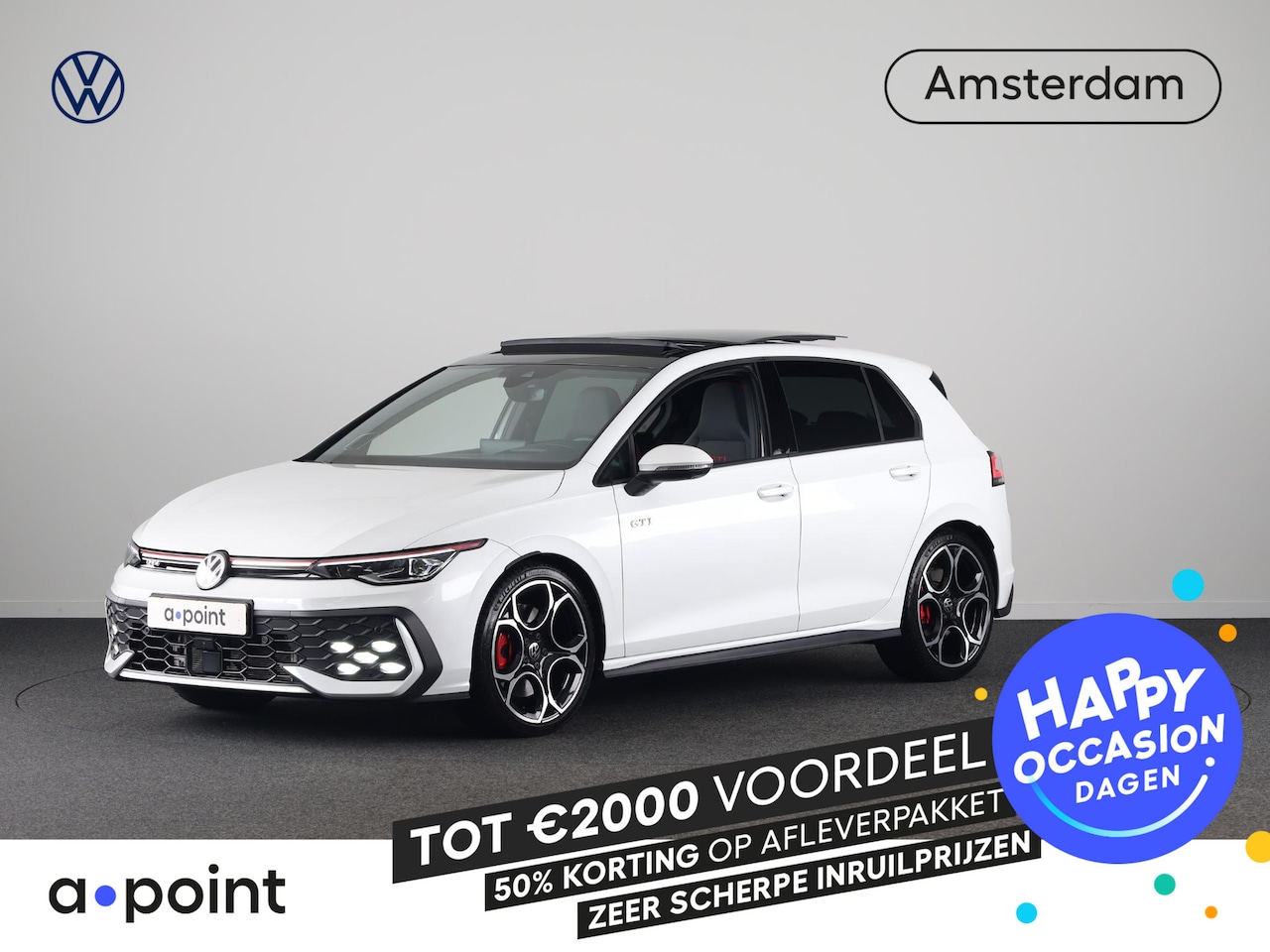Volkswagen Golf - GTI 2.0 195 kW / 265 pk TSI Hatchback 7 versn. DSG | Verlengde garantie | Panorama dak | H - AutoWereld.nl