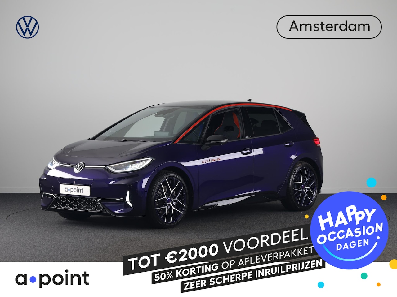 Volkswagen ID.3 - GTX Performance 79 kWh 326PK | Fire+Ice pakket | Panoramadak - AutoWereld.nl