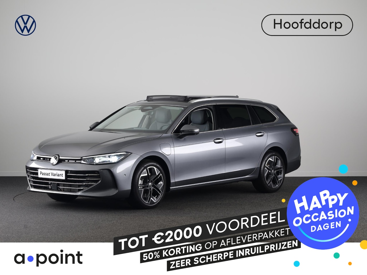 Volkswagen Passat Variant - Elegance Business 1.5 eHybrid 150 kW / 204 pk | Private lease vanaf €895 | Panoramaschuif/ - AutoWereld.nl