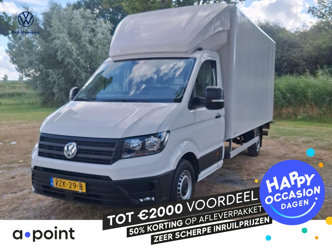 Volkswagen Crafter - 35 2.0 TDI L4 Comfortline | 428 x 220 x 212 | Camera | Android Auto & Apple Carplay | Laad - AutoWereld.nl