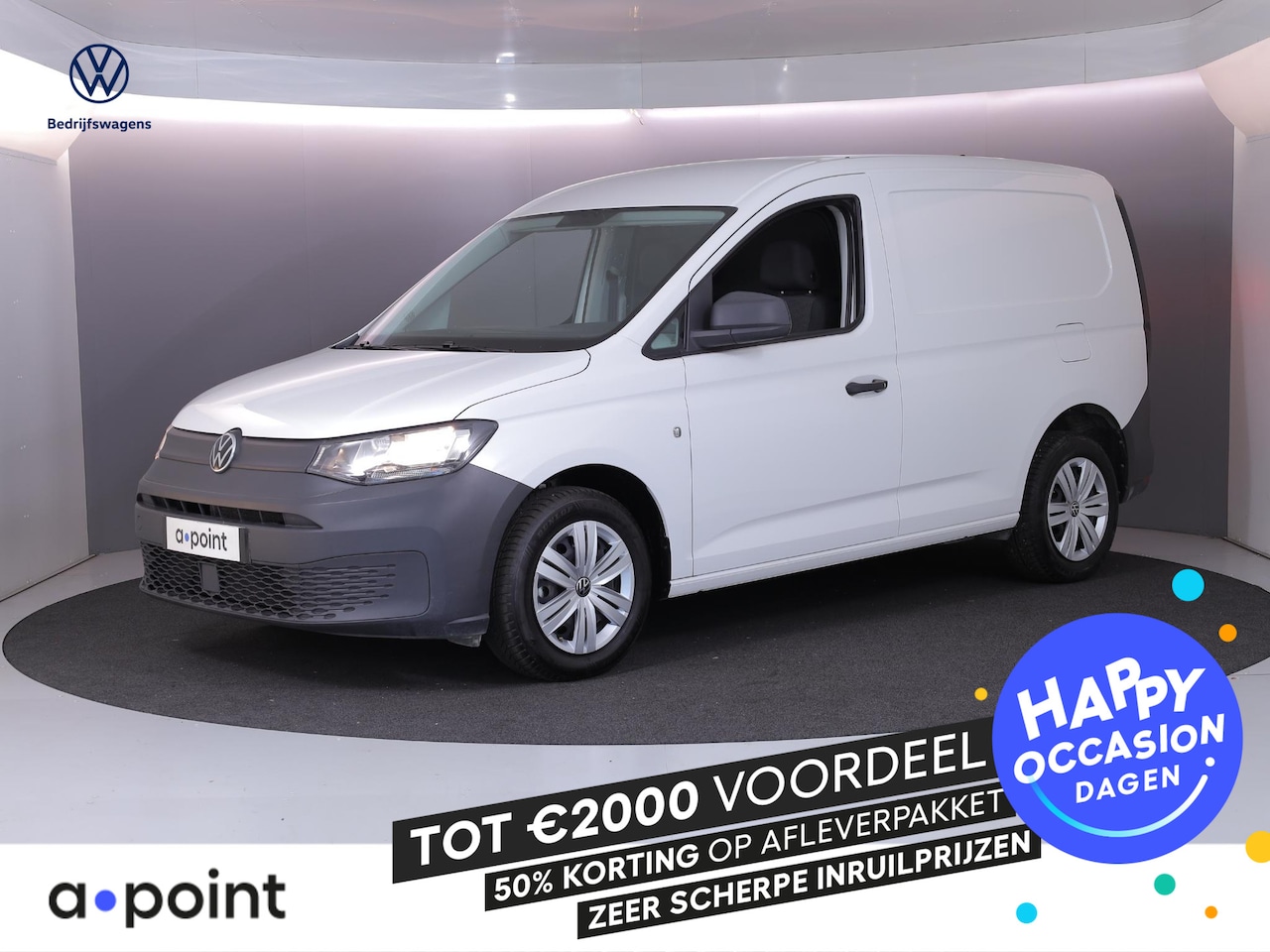 Volkswagen Caddy Cargo - 2.0 TDI L1H1 BMT Comfort 102 pk | Navigatie via App | Airco | Parkeersensoren achter | Ele - AutoWereld.nl