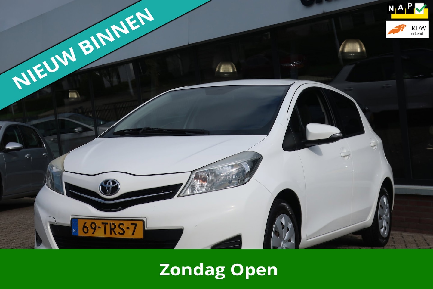 Toyota Yaris - 1.0 VVT-i Aspiration AIRCO_CAM_NAP. - AutoWereld.nl