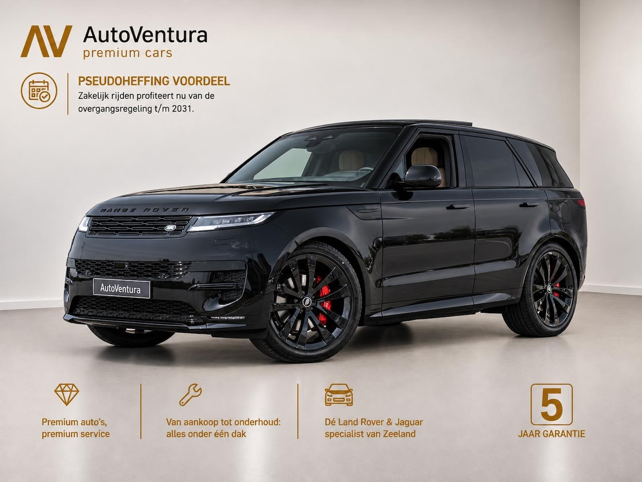 Land Rover Range Rover Sport - 3.0 P460e HSE PHEV l Trekhaak l Black Pack l Schuif- /kantel Pano l Head-Up Display l Stoe - AutoWereld.nl