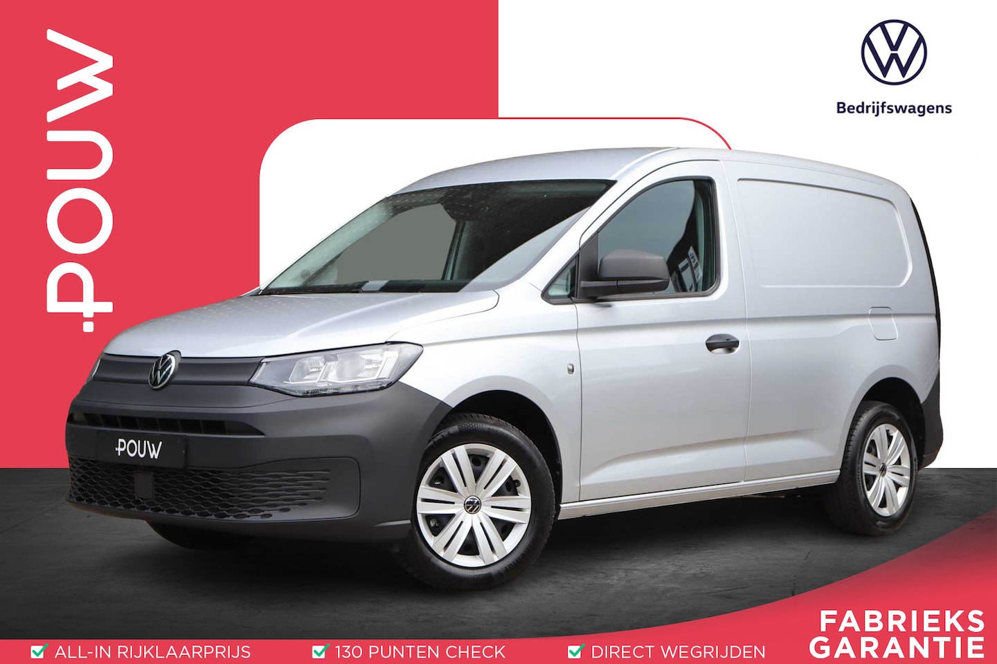 Volkswagen Caddy Cargo - 2.0 TDI 122pk DSG Comfort | Apple Carplay | Trekhaak | Airco | Cruise Control - AutoWereld.nl