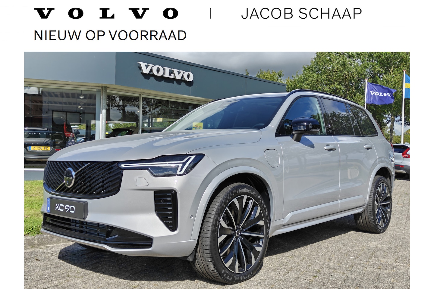 Volvo XC90 - T8 AWD 455PK Plug-in Hybrid Ultra Dark | NIEUW | €10.465,- voordeel | ACC | H&K | Luchtver - AutoWereld.nl